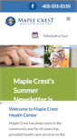 Mobile Screenshot of maplecrest.net